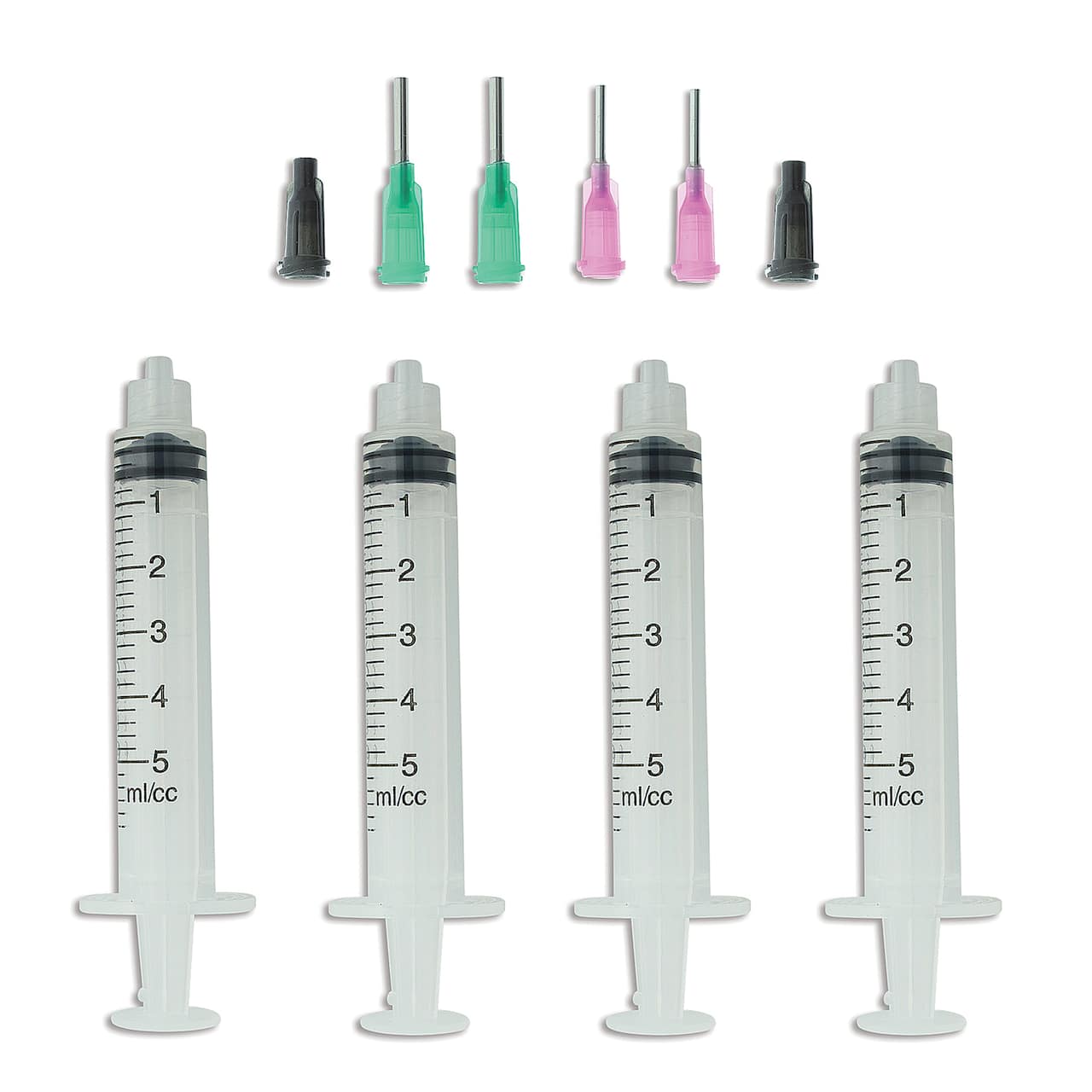 6 Pack: The Beadsmith® Crystal FX™ Thick Viscosity Glue Syringe & Tip Set